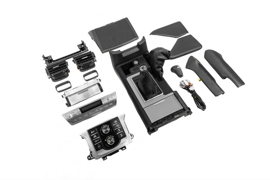Toyota Land Cruiser Prado 150 2009–2023 Komplet opgraderingssæt til kabinen (instrumentbordslister) 2018-2023 2013-2017 Image