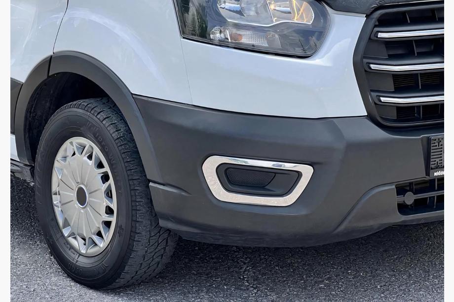 Ford Transit 2014– Krom tågelygte-rammer 2019+ (2 stk., rustfrit stål) Image