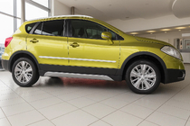Suzuki SX4 S-Cross 2013–2016 Dørlister (4 stk., rustfrit stål) foto 1