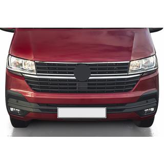 Pynteliste til øverste del af kølergrillen 2019+ (1 stk, rustfrit stål) Volkswagen T6 2015–2024 foto 1