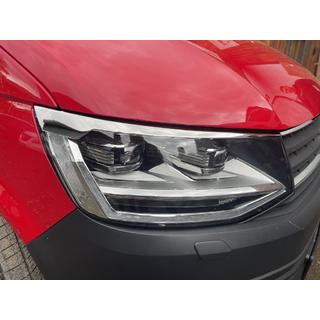 Øjenlåg til forlygter (2 stk., rustfrit stål) Volkswagen T6 2015–2024 foto 2