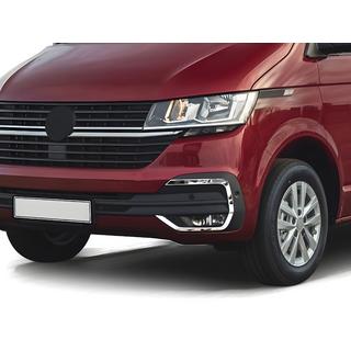 Kromlister til tågelygter 2019+ (4 stk., rustfrit stål) Volkswagen T6 2015–2024 foto 1