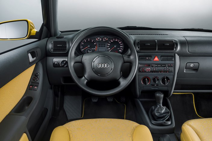 Carbon-look instrumentbordslister til Audi A3