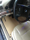 BMW 7-serie E38 1994–2001 EVA-gulvmåtter, beige foto 5