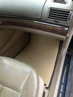 BMW 7-serie E38 1994–2001 EVA-gulvmåtter, beige foto 6