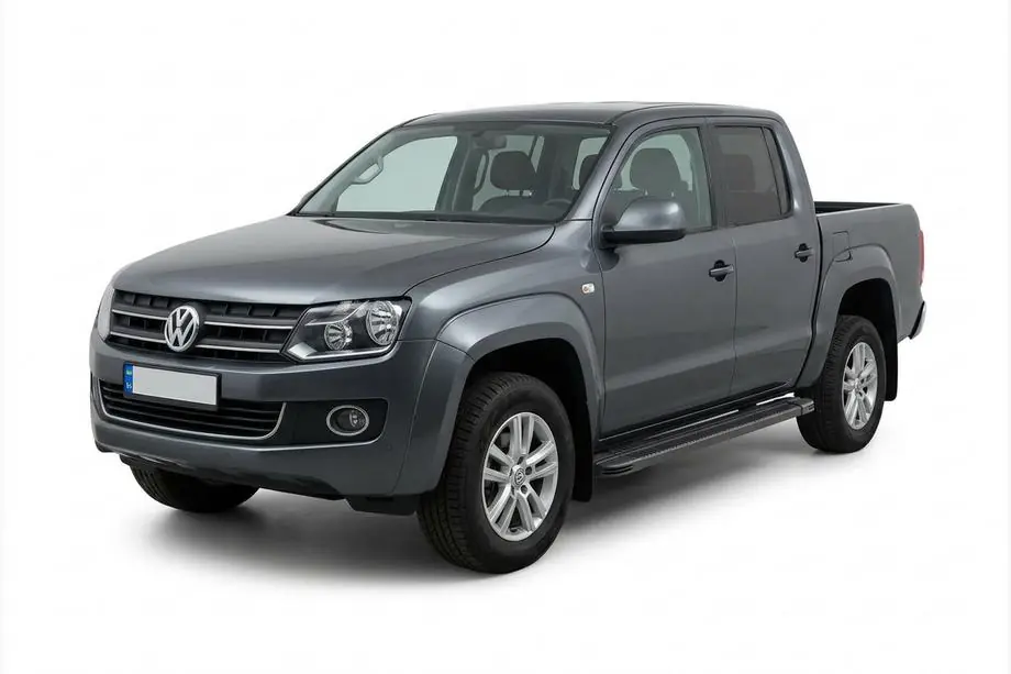 Volkswagen Amarok 2010–2022 Sidetrin Maya V1 Black (2 stk., aluminium) Image
