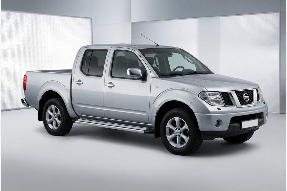 Nissan Navara 2006–2015 Sidetrin Maya V4 (2 stk., aluminium) Image
