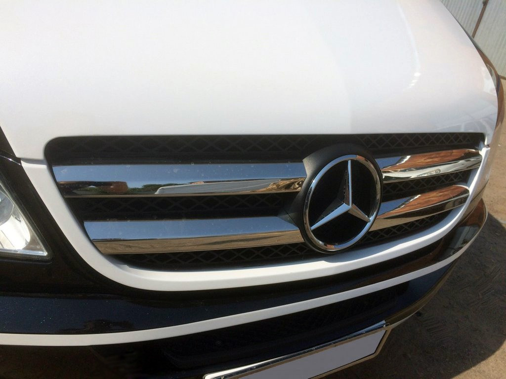 Tuning af kølergitter til Mercedes Sprinter