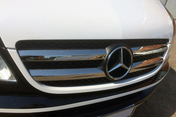 Tuning af kølergitter til Mercedes Sprinter