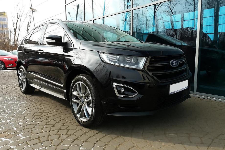 Ford Edge 2014–2024 Dørmolding (4 stk., rustfrit stål) Foto 3