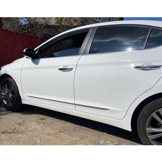 Dørmolding (4 stk., rustfrit stål) Hyundai Elantra (AD) 2015–2020 foto 3