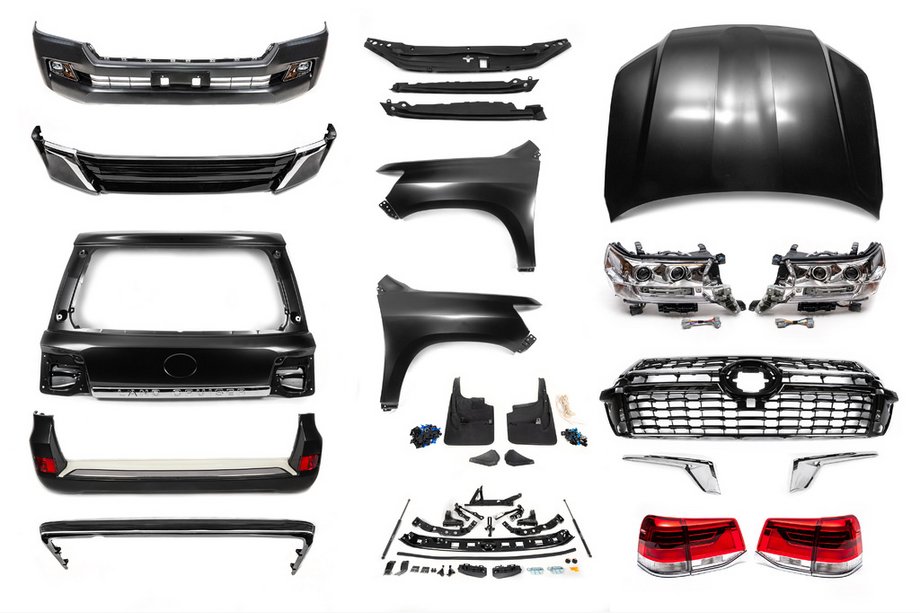 Toyota Land Cruiser 200 2007–2021 Facelift/restyling-kit fra LC200 2008-2015 til 2021 Executive Foto 2