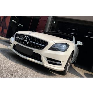 Frontgrill 2011-2014 (Diamond Silver) Mercedes CLS C218 2011–2018 foto 3
