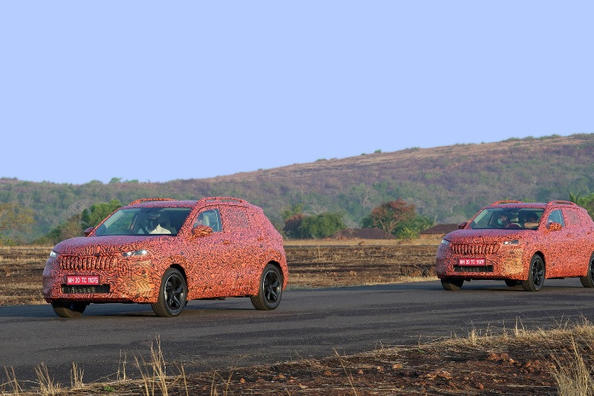 Skoda gør klar til præsentation af ny kompakt Kushaq-crossover