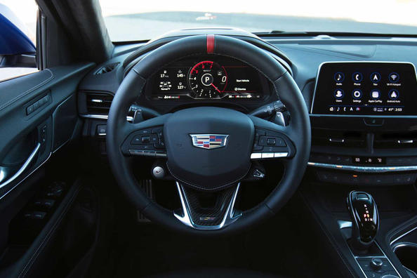 Cadillac CT4-V Blackwing: "opladet" kompakt sedan med 479 hk Foto 5
