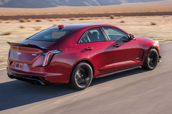 Cadillac CT4-V Blackwing: "opladet" kompakt sedan med 479 hk Foto 3