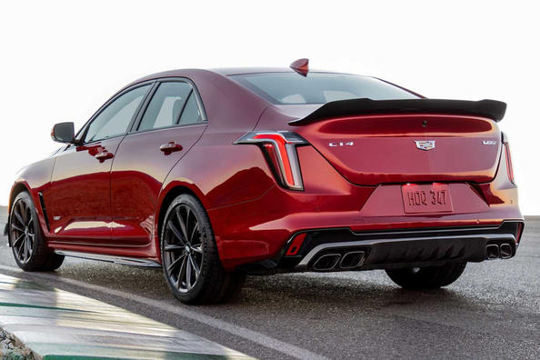 Cadillac CT4-V Blackwing: "opladet" kompakt sedan med 479 hk Foto 4