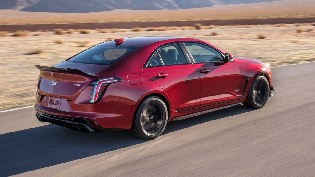 Cadillac CT4-V Blackwing: "opladet" kompakt sedan med 479 hk