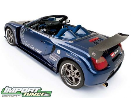 Toyota-tuning: Toyota MR-S fra Apexi USA som eksempel