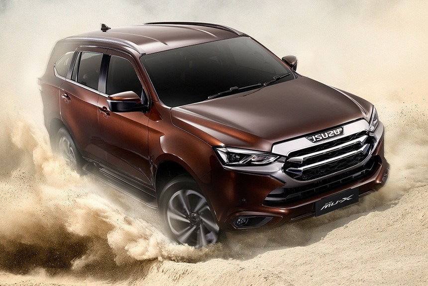 Ny generation af den rammebyggede SUV Isuzu MU-X