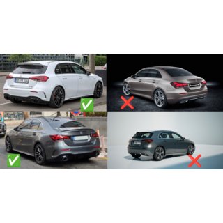 Premium AMG / A35 stænklapper (4 stk.) foto 3
