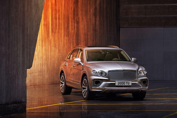 Faceliftet Bentley Bentayga-crossover