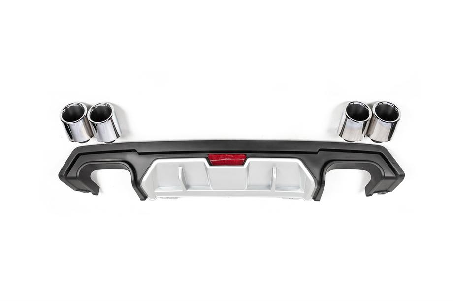 Honda Civic Sedan X 2016–2021 Diffuser til bagkofanger (Niken, klar til lakering) Image