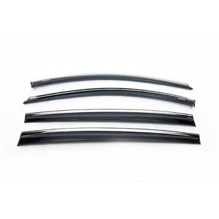 Vindafvisere med kromliste HB (4 stk., Niken) Renault Megane III 2009–2016 foto 2