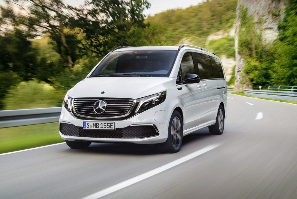 Test af den elektriske minivan Mercedes-Benz EQV 300