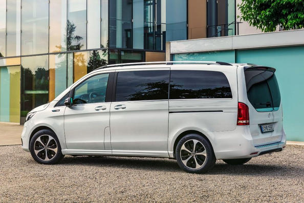 Mercedes-Benz EQV: test af el-minivan – facelift, rækkevidde og efterfølgeren VLE Foto 4