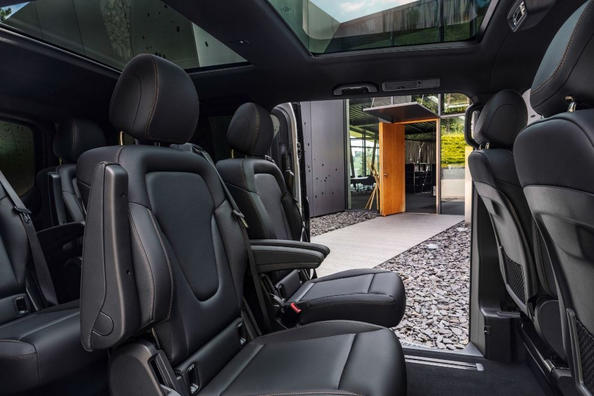 Mercedes-Benz EQV: test af el-minivan – facelift, rækkevidde og efterfølgeren VLE Foto 8