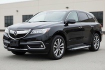Acura MDX 2013–2020 Sidetrin Allmond Grey (2 stk., aluminium) foto 1