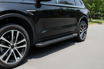Acura MDX 2013–2020 Allmond Black sidetrin (2 stk., aluminium) foto 1
