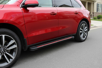 Acura MDX 2013–2020 Sidetrin Maya Red (2 stk., aluminium) foto 1
