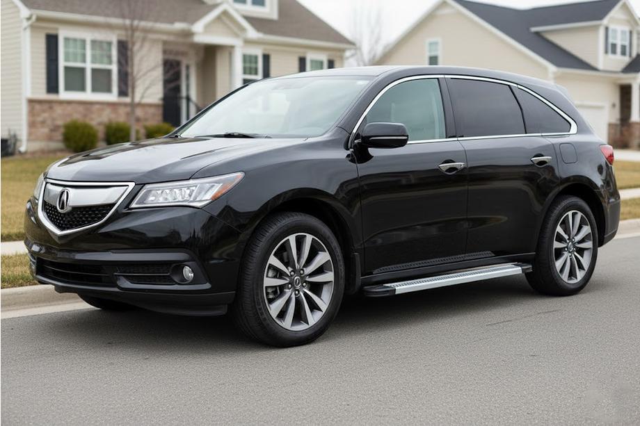 Acura MDX 2013–2020 Sideskørter Maya V2 (2 stk., aluminium) Image