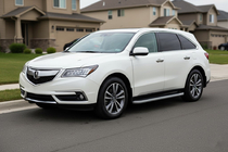 Acura MDX 2013–2020 Sidetrin Tayga Grey (2 stk., aluminium) foto 1