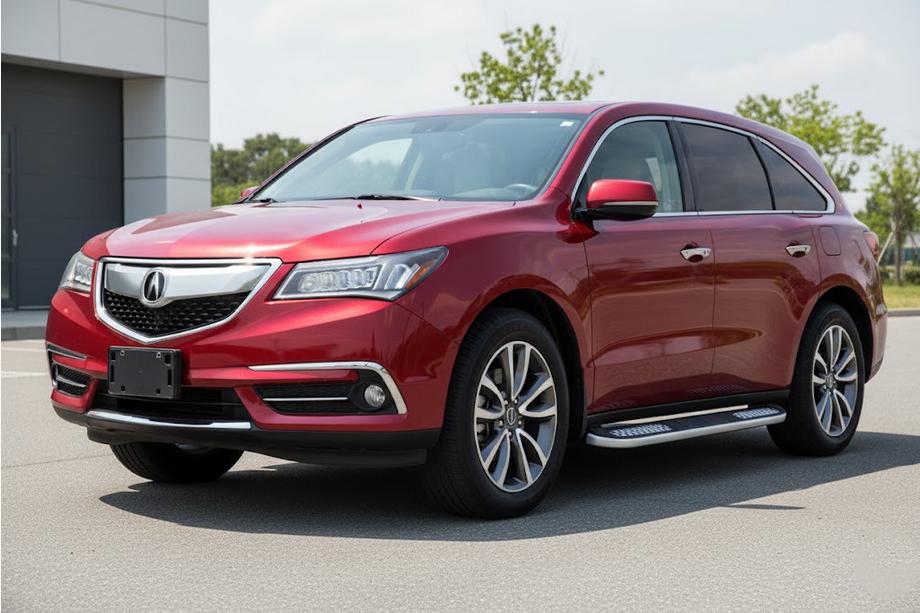 Acura MDX 2013–2020 Sidetrin Tayga V2 (2 stk., aluminium) Image