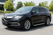 Acura MDX 2013–2020 BlackLine sidetrin (2 stk., aluminium) foto 1