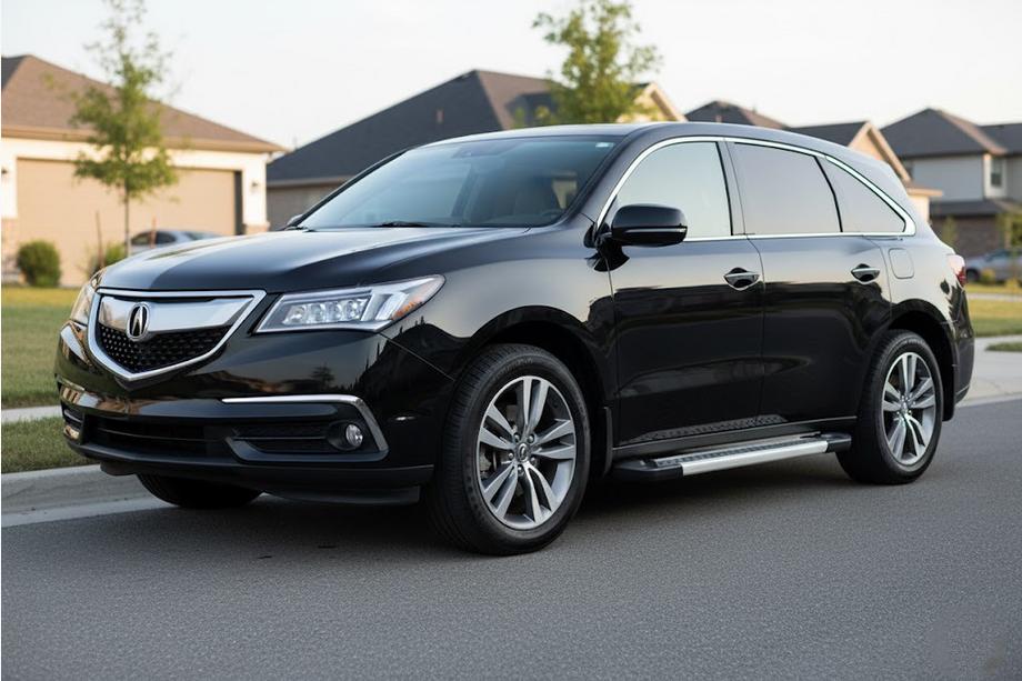 Acura MDX 2013–2020 Sidetrin Vision New Grey (2 stk., aluminium) Image