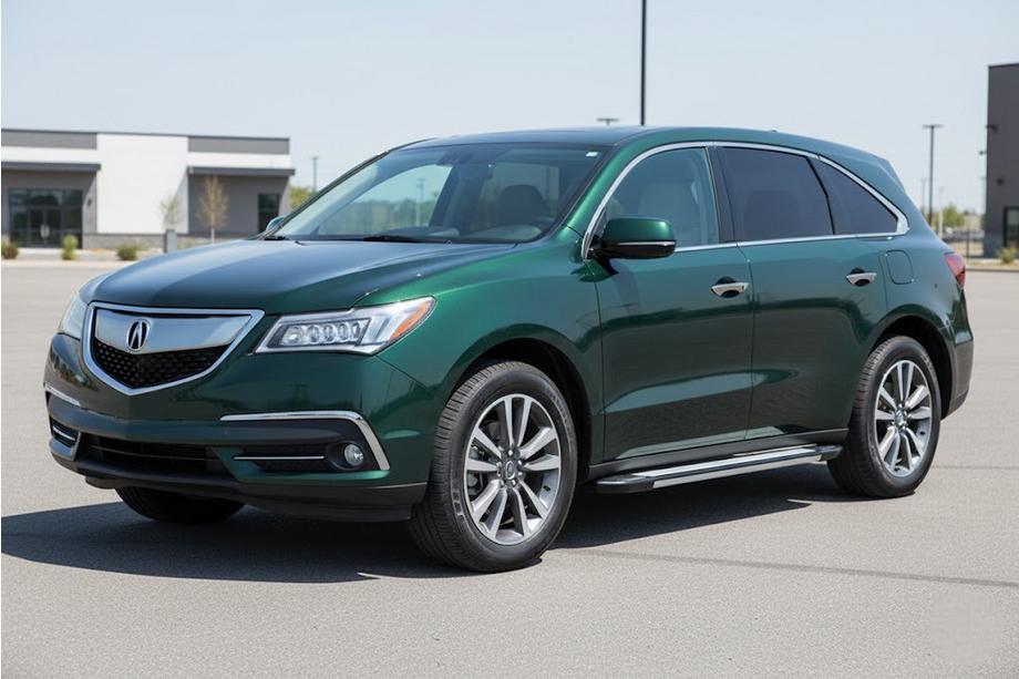 Acura MDX 2013–2020 Sidetrin Rainbow (2 stk., aluminium) Image