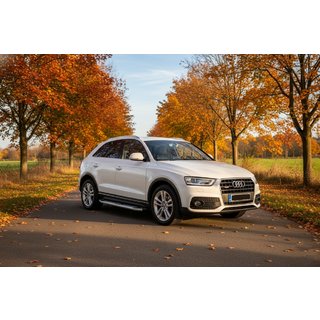 Mevsim Grey sidetrin (2 stk., aluminium)
