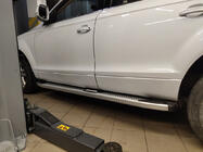 Audi Q7 2005–2015 Mevsim Grey sidetrin (2 stk., aluminium) foto 2