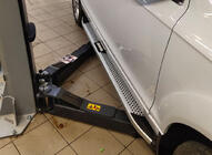 Audi Q7 2005–2015 Mevsim Grey sidetrin (2 stk., aluminium) foto 1