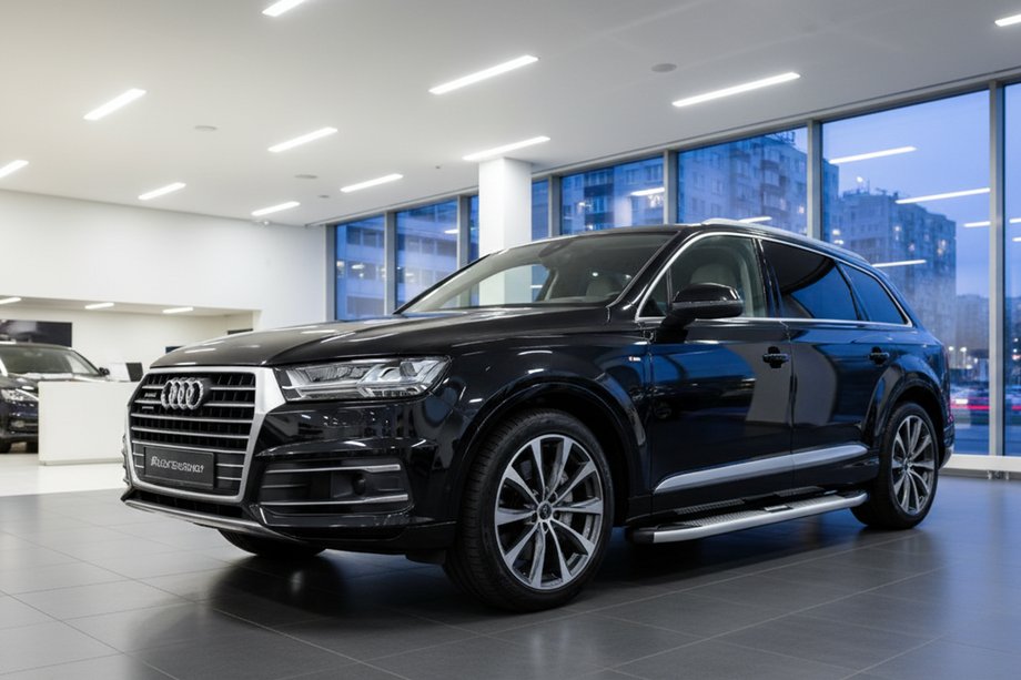 Audi Q7 2015–2026 Mevsim Grey sidetrin (2 stk., aluminium) Image