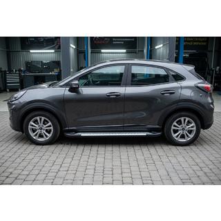 Sidetrin Allmond Grey (2 stk., aluminium) foto 1
