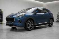 Ford Puma 2019– BlackLine sidetrin (2 stk., aluminium) foto 1