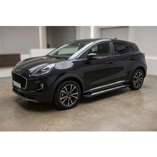 Sidetrin Vision New Black (2 stk., aluminium) foto 1
