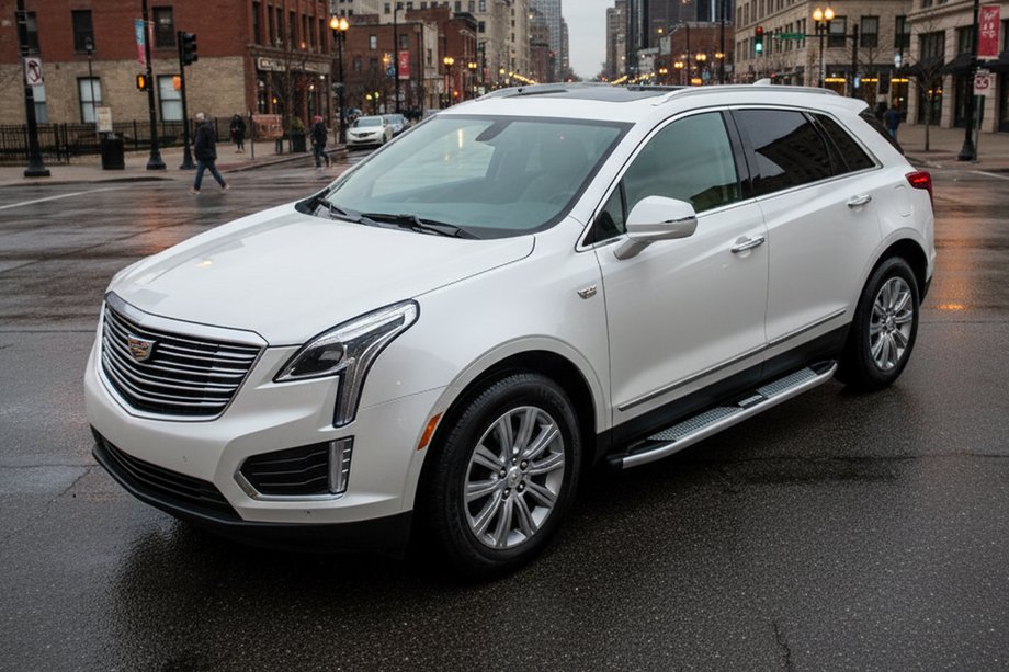 Cadillac XT5 2016– Mevsim Grey sidetrin (2 stk., aluminium) Foto 1