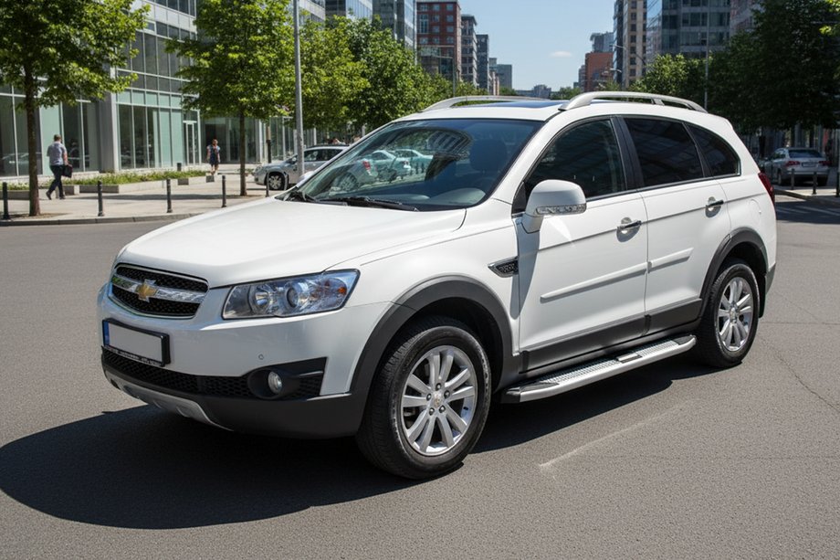 Chevrolet Captiva 2006–2019 Mevsim Grey sidetrin (2 stk., aluminium) Image