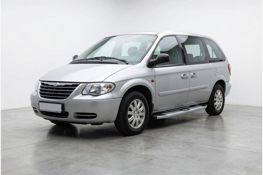 Chrysler Voyager 2001–2007 Mevsim Grey sidetrin (2 stk., aluminium) Foto 1